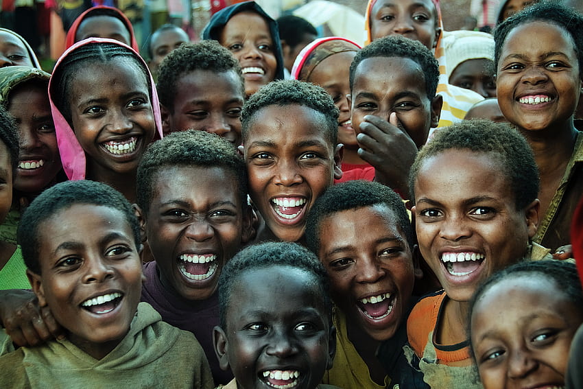 make, african american, tribe, together, PNG , group, teeth, female, laughing, crowd, kids, smile, laughter, boy, ethiopia, sidamo, friends, child, girl, children, smiling HD wallpaper