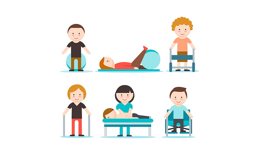 Physical therapist cartoon png 3 PNG, Physical Therapy HD wallpaper