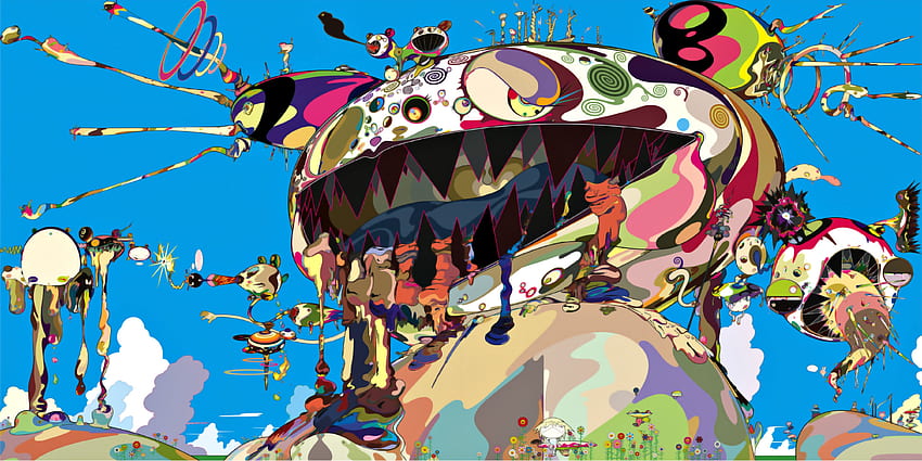 Tan Tan Bo Puking oleh Takashi Murakami : ImaginaryMindscapes, Cool Takashi Murakami Wallpaper HD