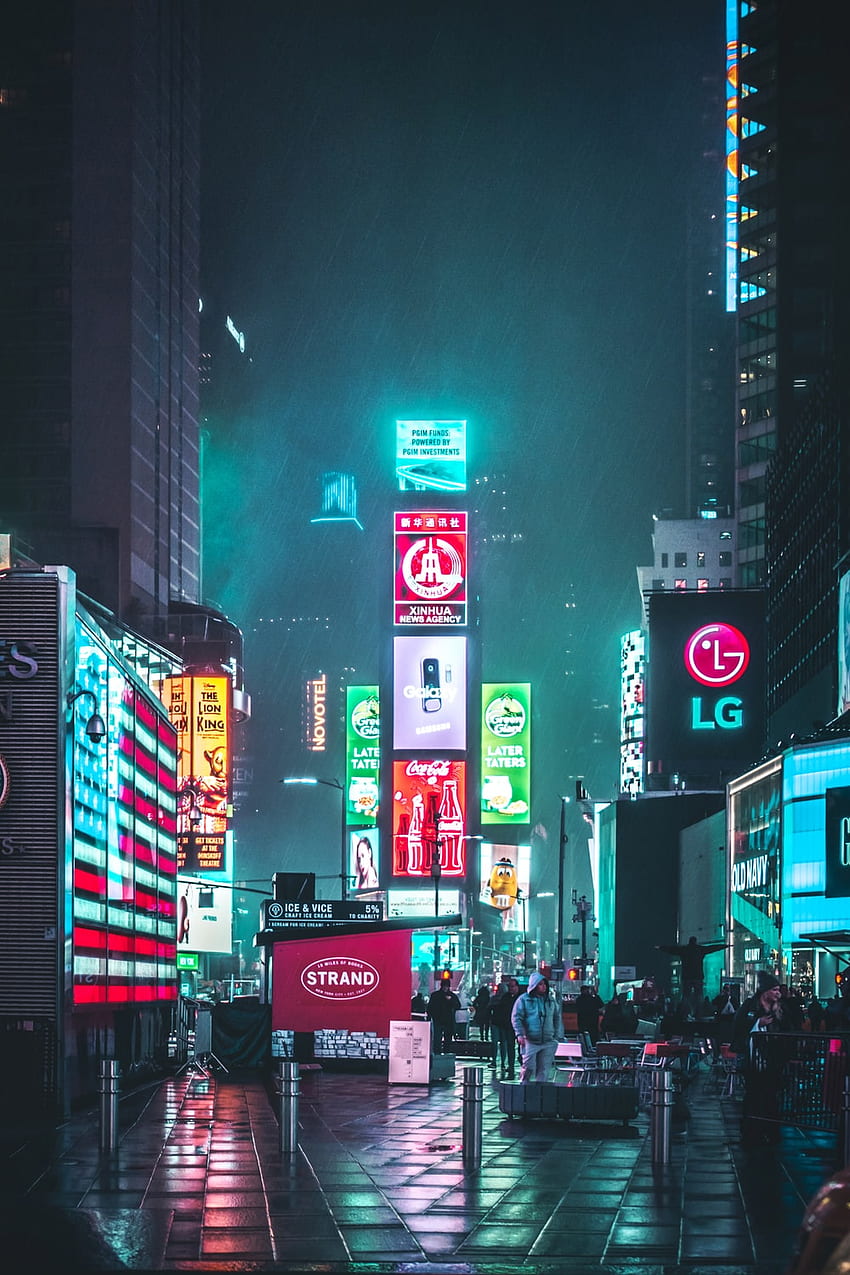 Times Square [Scenic Travel ]. on Unsplash, Red Square iPhone HD phone wallpaper