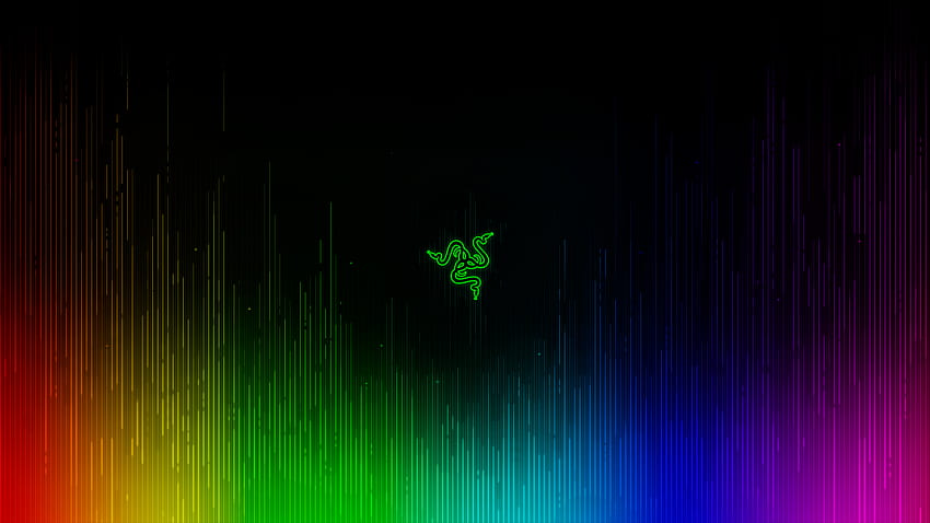 Razer , Chromatic, Spectrum, Multicolor, Abstract, Razer Dark HD wallpaper