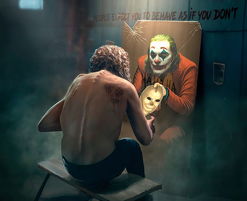 Arthur Fleck Become Joker, Superheroes, , , Background, and HD wallpaper