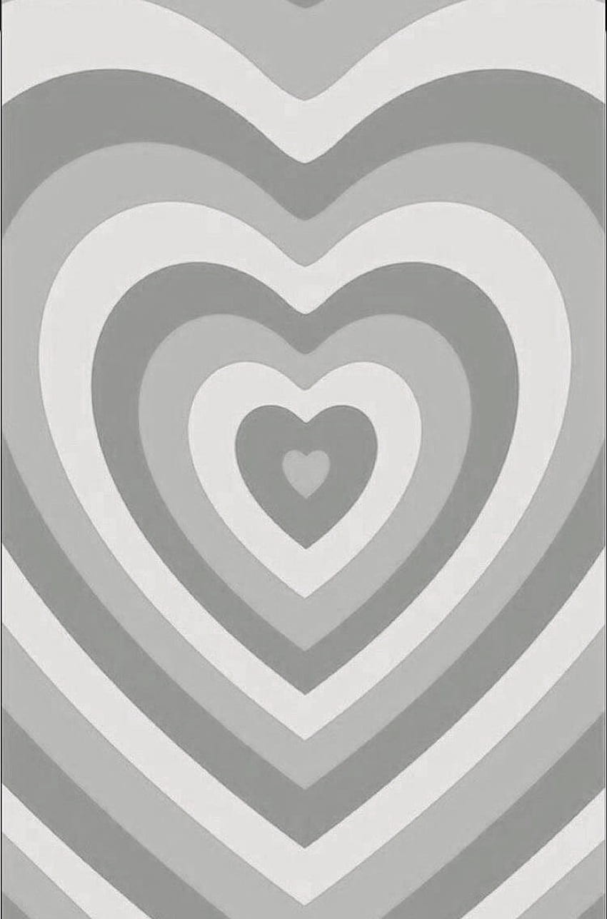 White Heart Shapes In Gray Wall HD Gray Wallpapers  HD Wallpapers  ID  44596