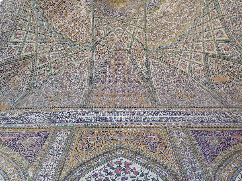 イラン、イスラム、モスク、シラーズ 高画質の壁紙