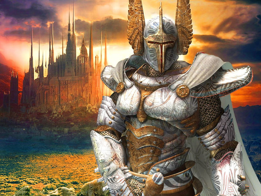 Paladin, fantasy, video game, warrior HD wallpaper