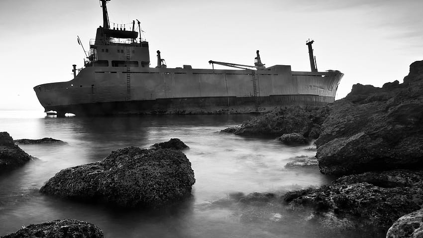 Black and White Ship HD wallpaper | Pxfuel