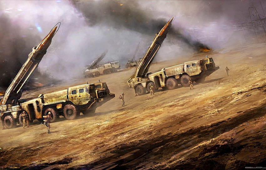 Figure, Art, Fighting Position, Unofficially, The Stove, Rocket Launchers, SS 1c Scud, The Export Designation For R 300 For , Section оружие HD wallpaper