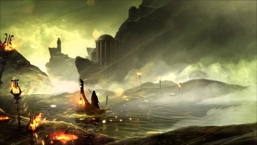 River Styx Full and Background, Theros HD wallpaper