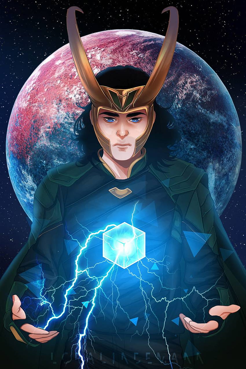 Loki, Cartoon Loki HD phone wallpaper