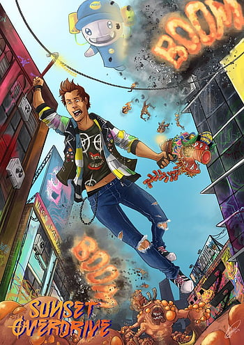 50+ Sunset Overdrive HD Wallpapers and Backgrounds