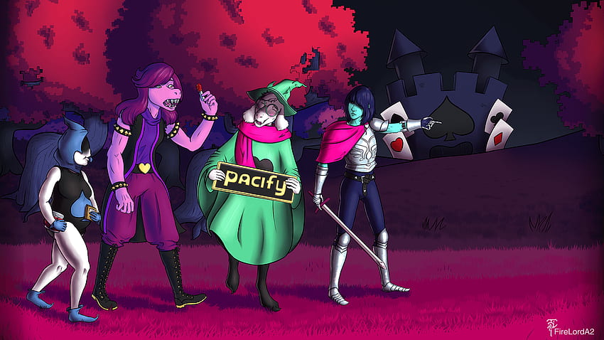 Lancer Deltarune -, Susie Deltarune HD wallpaper | Pxfuel