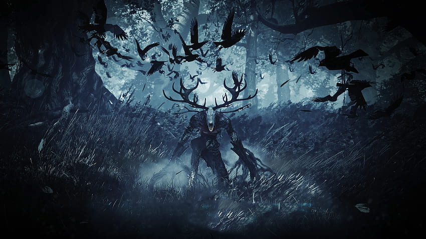 The Witcher 3: Chasse sauvage, Wendigo Fond d'écran HD