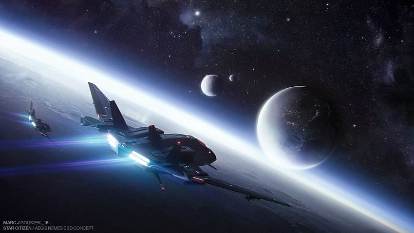 Raumschiff - Aller überlegener Raumschiff-Hintergrund, außerirdisches Raumschiff 3D HD-Hintergrundbild