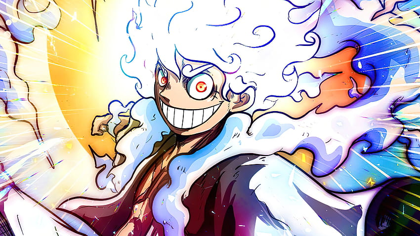 Luffy Joy Boy, dios del sol Nika fondo de pantalla