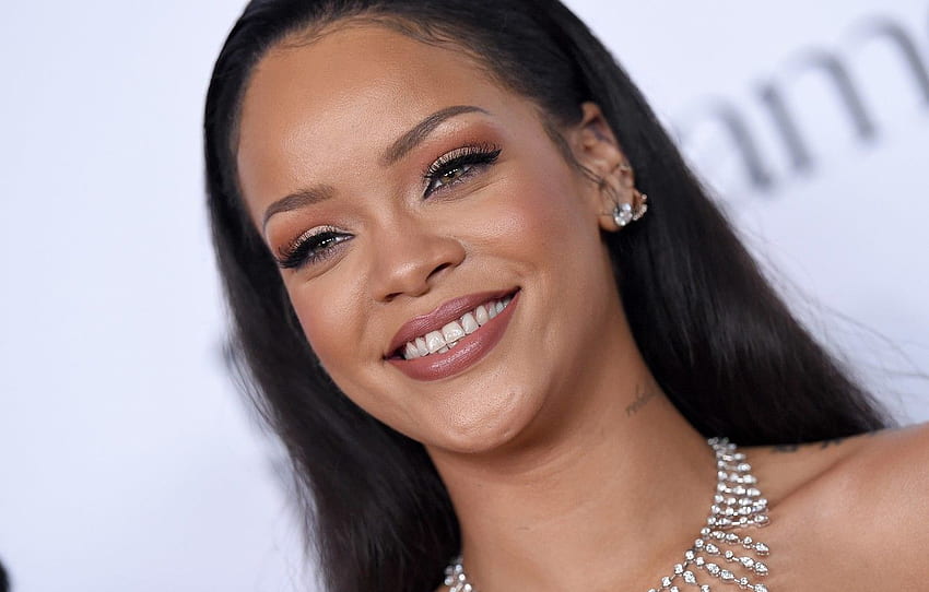 eyes, smile, teeth, rihanna, Rihanna, Rihanna Beautiful HD wallpaper