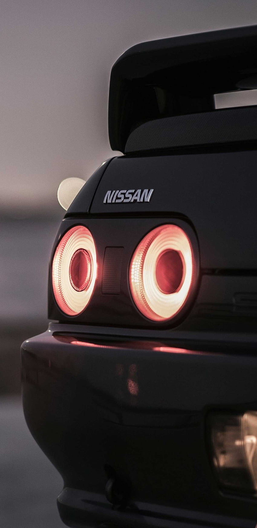 Nissan Skyline R32 テールライト ()、Nissan Gtr R32 HD電話の壁紙