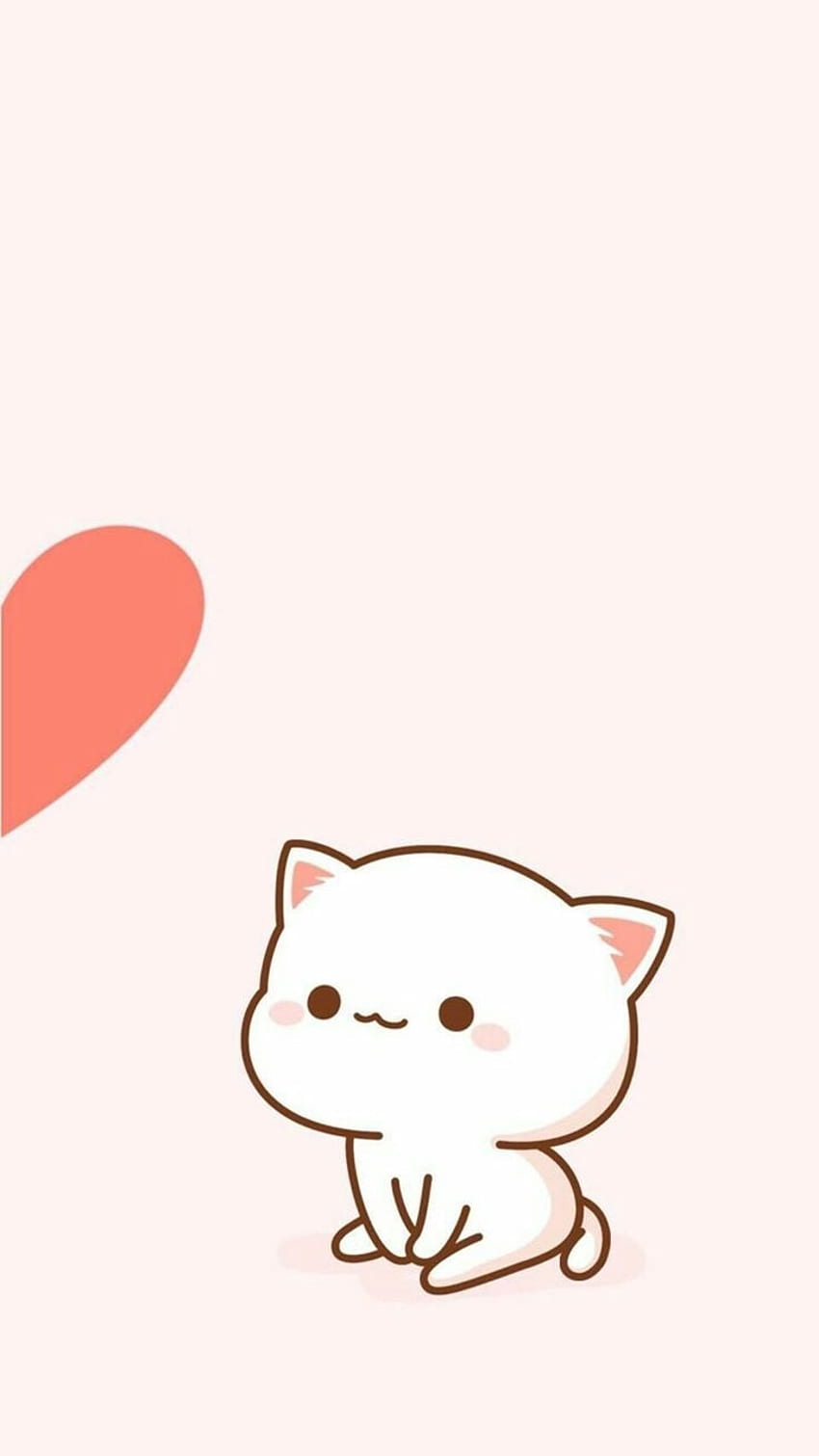 about . See more about , cute and pink, Mochi Peach HD phone wallpaper