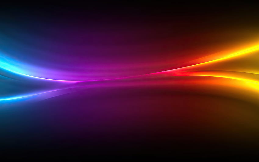 Neon Color Gradient, Smooth Transition for MacBook Pro 15 inch, Neon Gradient HD wallpaper