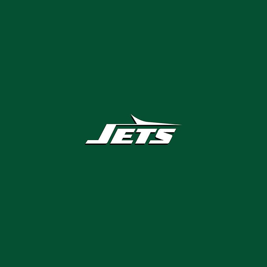 iPad con el logo de los New York Jets fondo de pantalla del teléfono