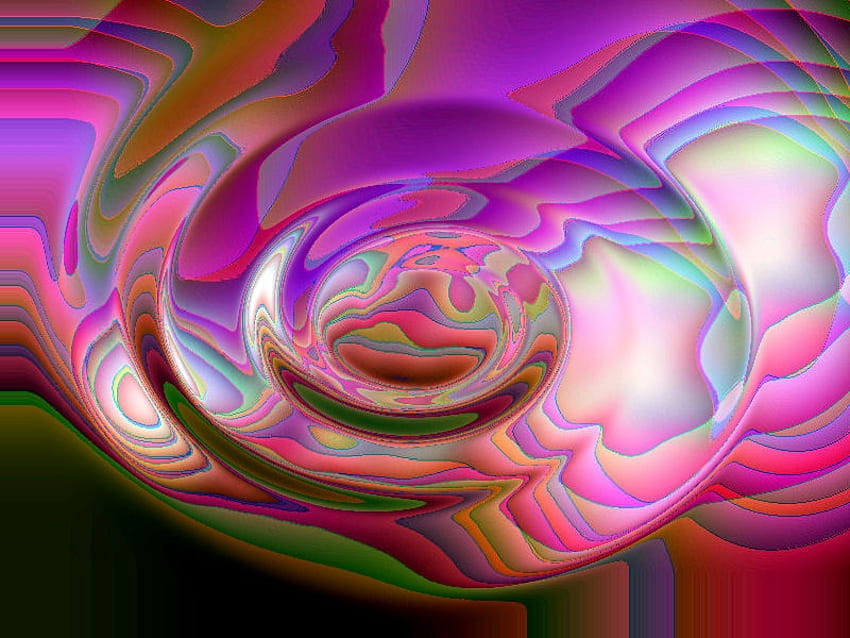 Rainbow Whirlpool, colores, círculo, remolino, arco iris fondo de pantalla