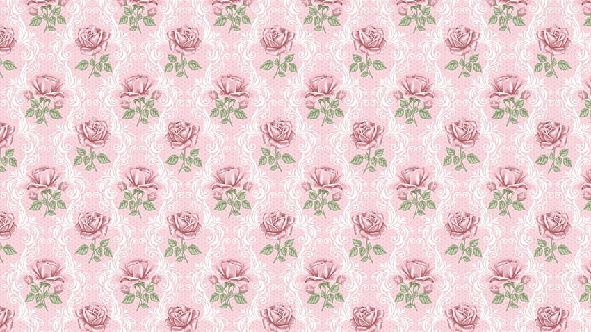 Texture, rose, pink, flower, paper, pattern HD wallpaper