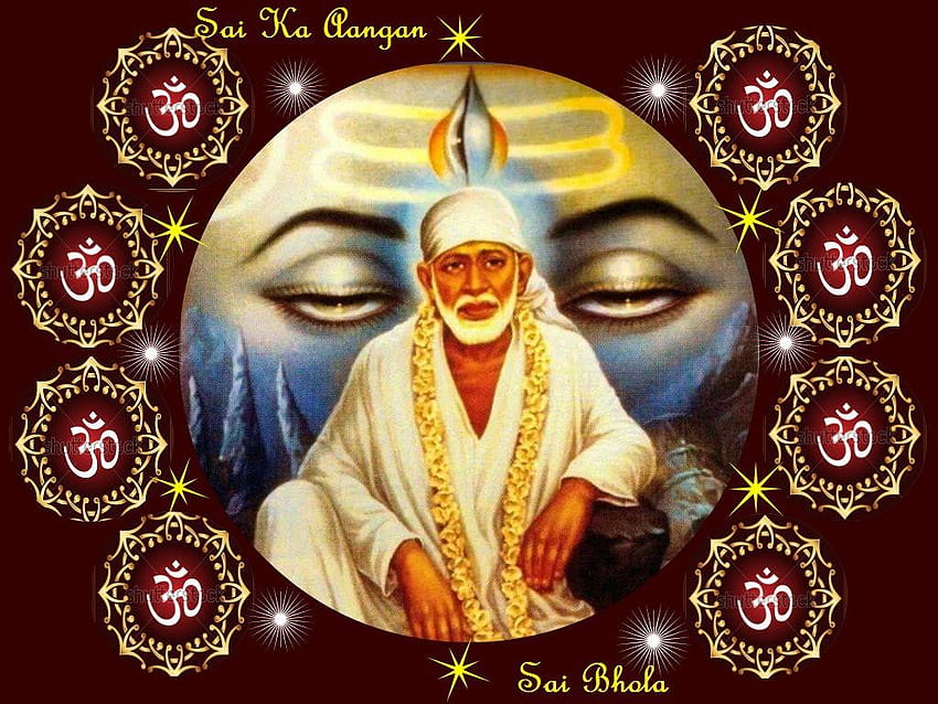 Lord Shiva Sai Baba, Shiv Baba HD wallpaper