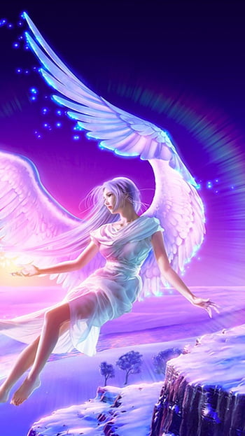 1280x2120 Angel With Wings iPhone 6 HD 4k Wallpapers Images Backgrounds  Photos and Pictures