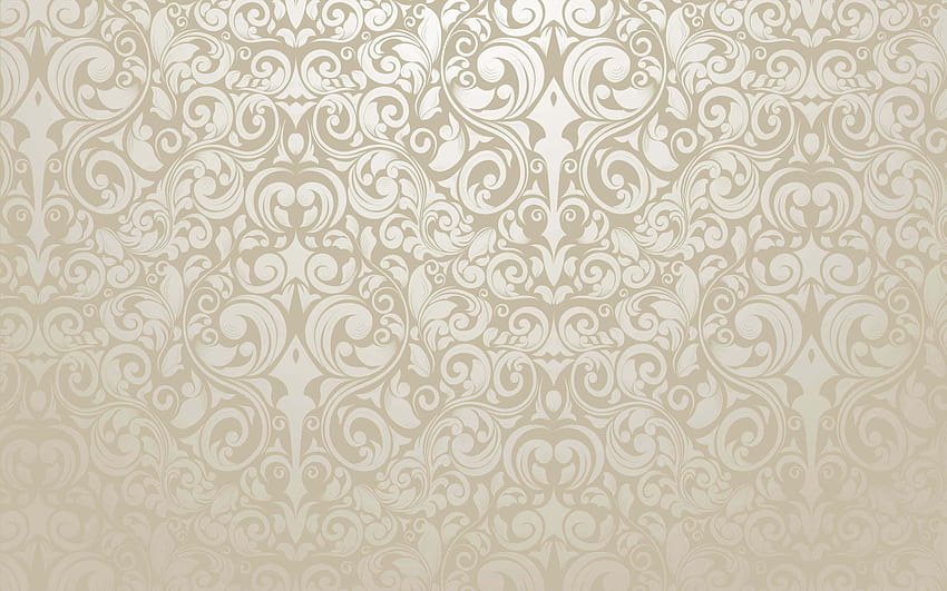 Emas Pola Antik. desain untuk dinding, antik, Bunga antik Wallpaper HD