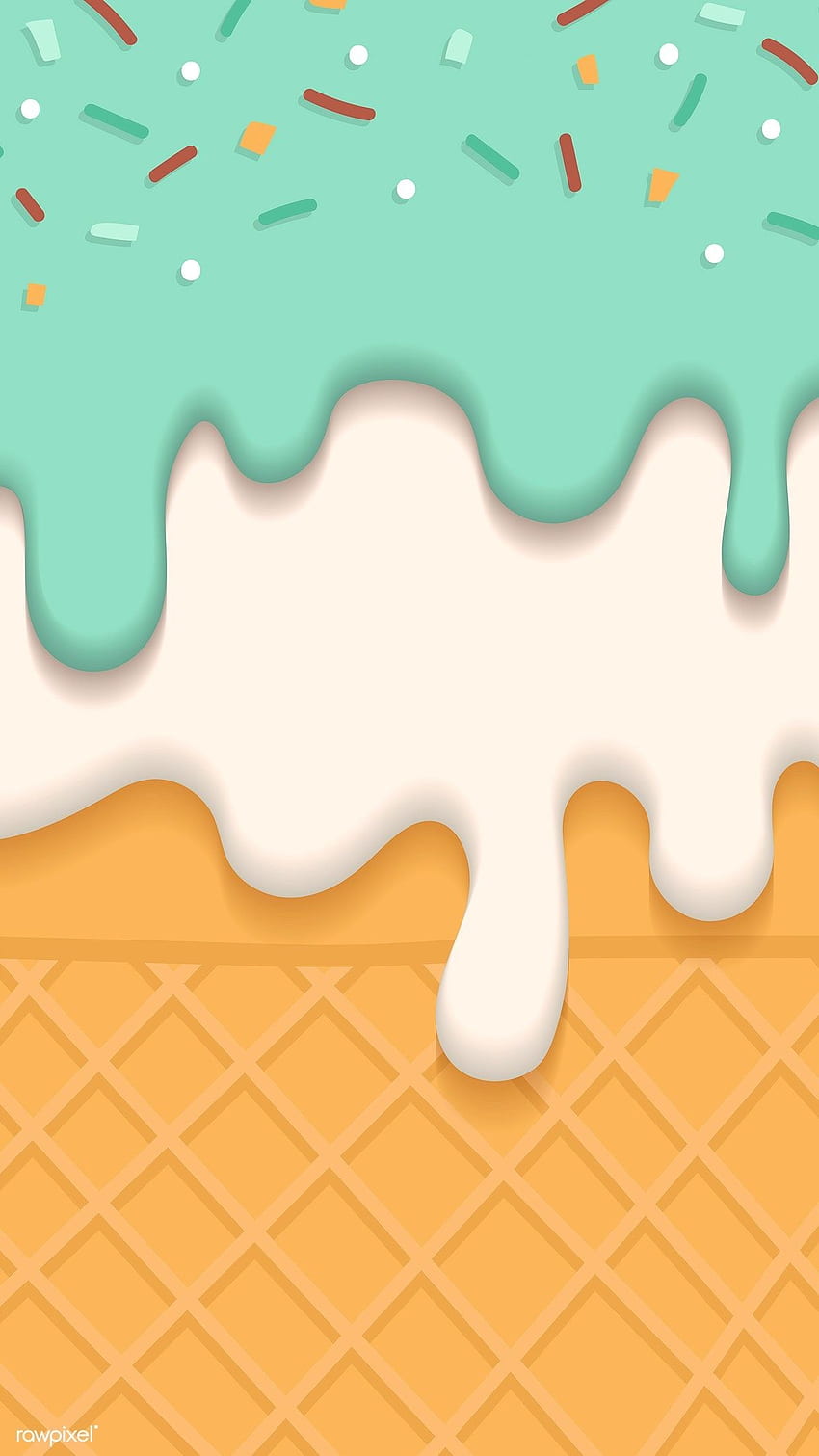アイスクリーム (最高のアイスクリームと ) on Chat, Ice Cream Aesthetic HD電話の壁紙