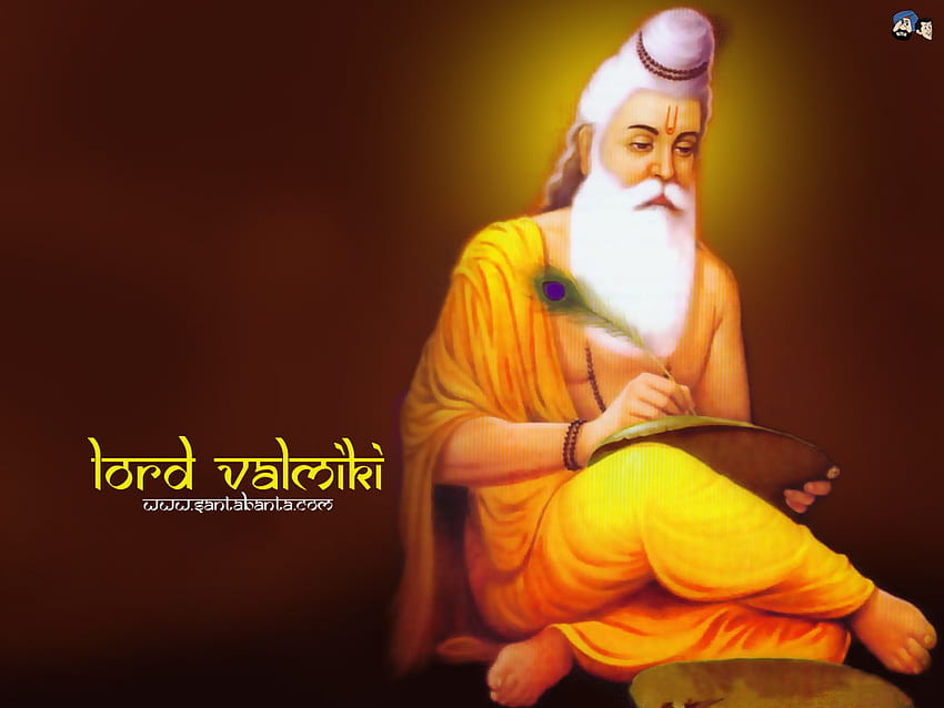 Maharsishi Valmiki - Adi Kavi (der erste Dichter) und Autor von Ramayana HD-Hintergrundbild