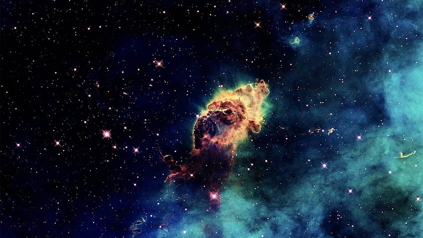 Nebulosas del espacio exterior ilustraciones de arte digital nebulosa de carina fondo de pantalla