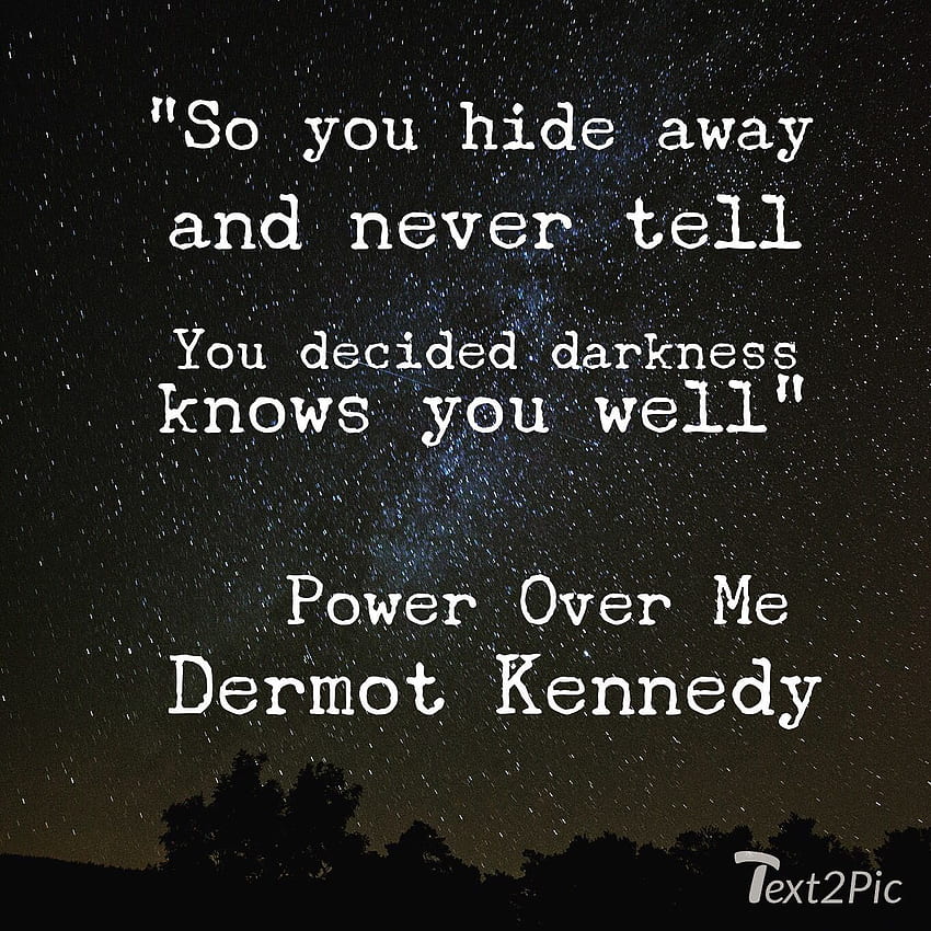 New single Power Over Me is epic. Have seen a few takes, Dermot Kennedy HD phone wallpaper