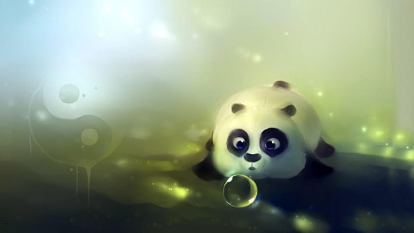 Anime Cool Panda, Epic Panda HD wallpaper