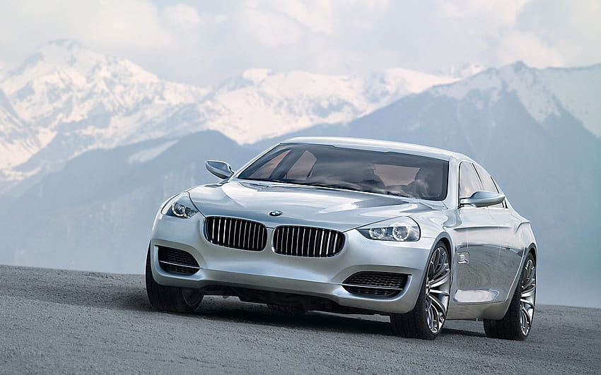 concept, silver, , front, scenery, bmw, cars HD wallpaper