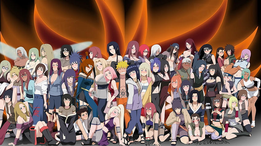 All Anime Characters, Cute Naruto Characters HD wallpaper