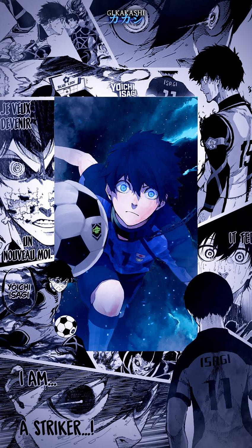 Blue Lock Manga HD phone wallpaper