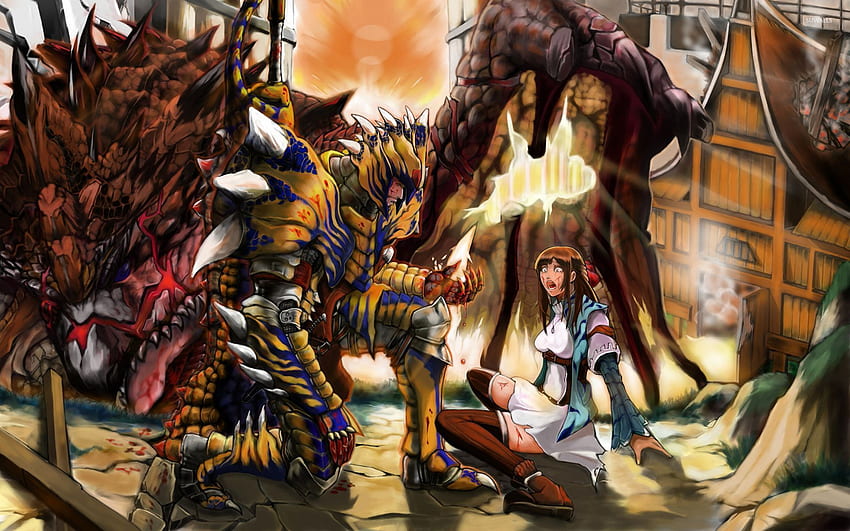 Anime picture monster hunter 1000x763 280010 fr