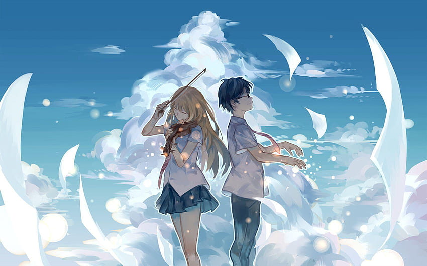 Shigatsu wa Kimi no Uso iPhone HD phone wallpaper