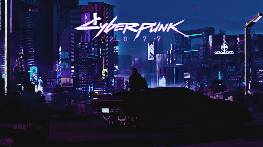 Cyberpunk 2077, futuristico, fantascientifico, retrò, cyberpunk Android Sfondo HD