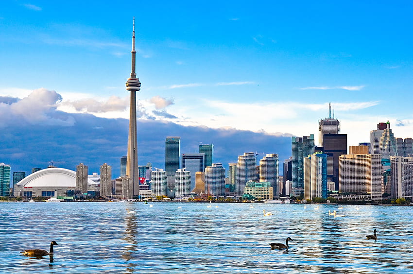 Cities Canada Toronto Lake Tower Building, Torento HD wallpaper