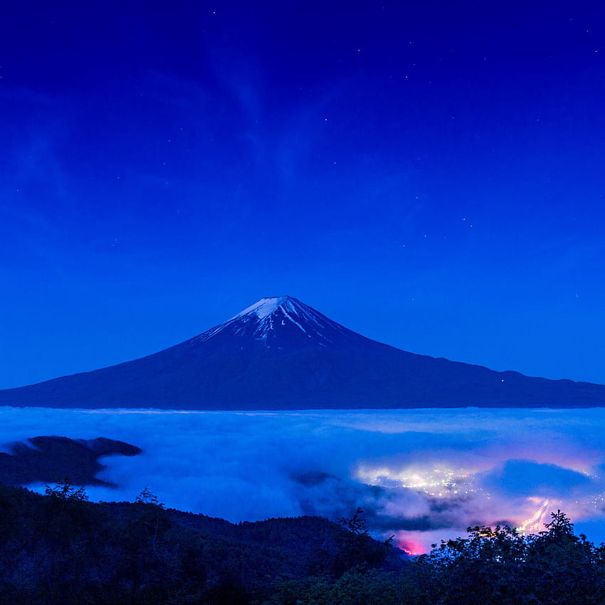 Mount Fuji Beautiful Shot iPad Air HD phone wallpaper