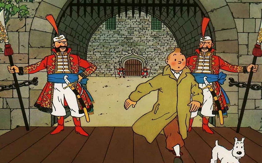 Die Abenteuer von Tintin. Tim und Struppi HD-Hintergrundbild