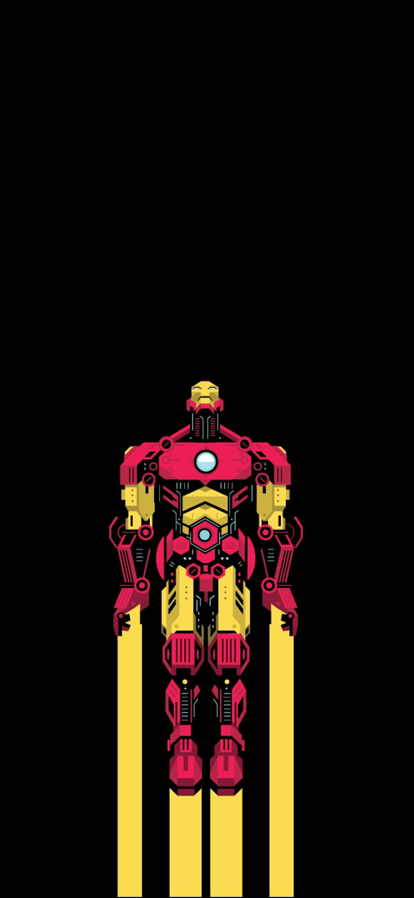 Ultra Marvel Superheld Iron Man iPhone, Amoled Superheld HD-Handy-Hintergrundbild