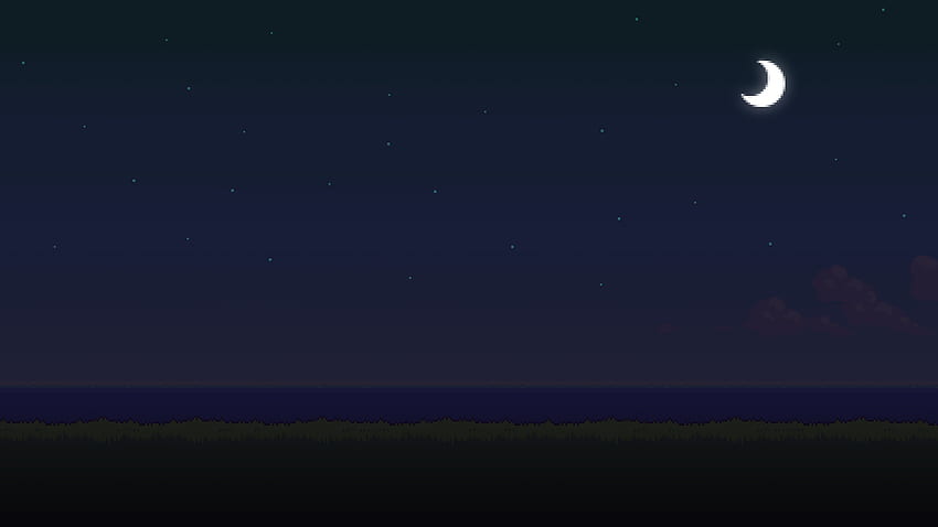 UPDATE: New version of the '8Bit Day' Set. Pixel changes based on time of day! [ different resolutions and installation instructions in comments.], Night and Day HD wallpaper
