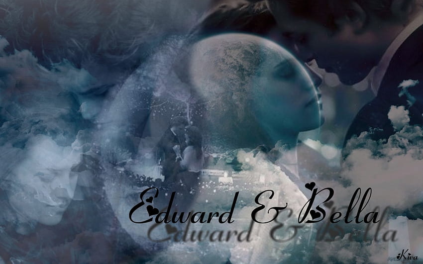 Twilight - bella and edward, twilight, edward, cullen, swan, bella HD wallpaper