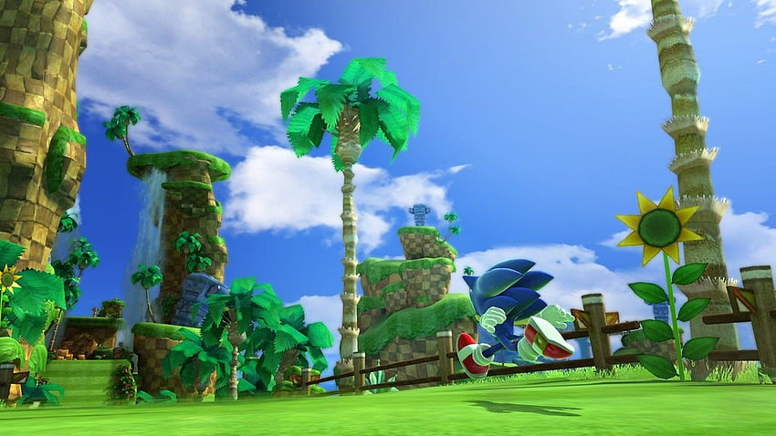 Captura de tela do Sonic Generations -8, Green Hill Zone papel de parede HD