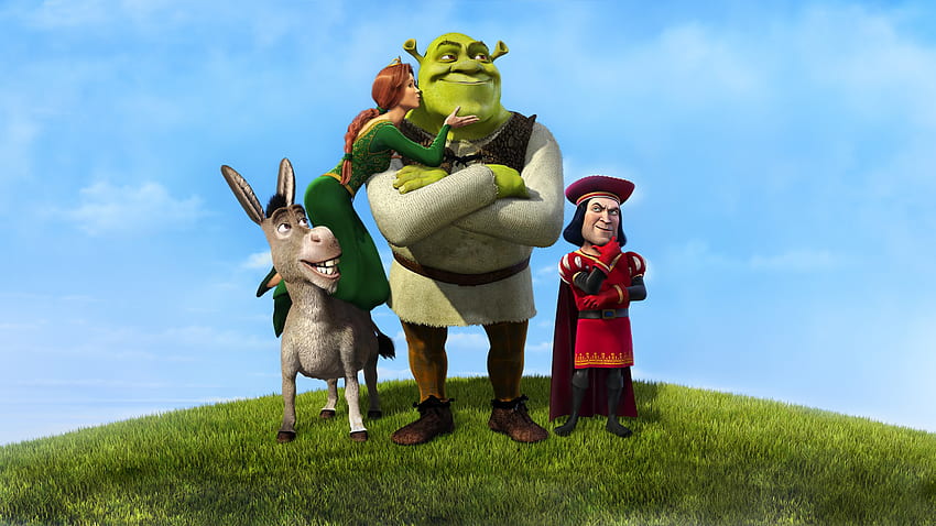  Shrek, Shrek Fiona fondo de pantalla
