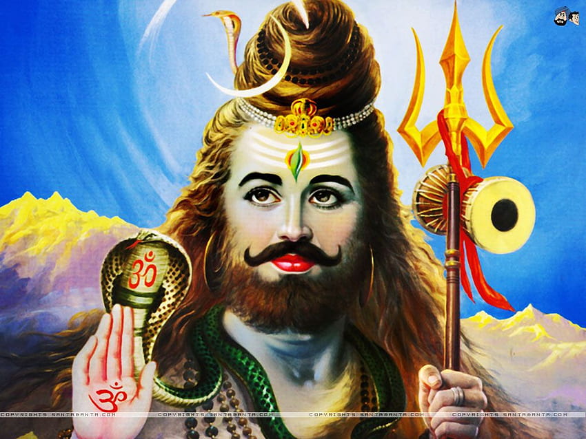 Lord Shiva - シヴァ ザ デストロイヤー ヒンズー教の神々 - 高画質の壁紙