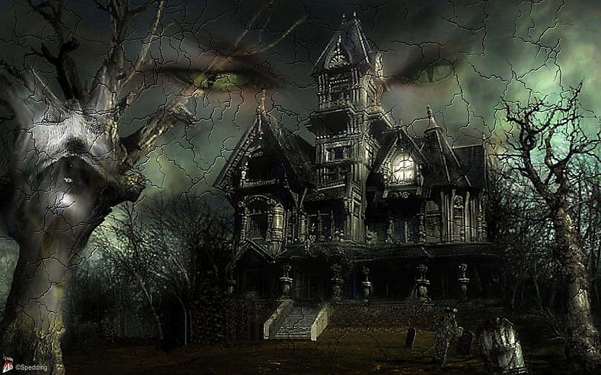 Scary Halloween Background, Spooky Computer HD wallpaper