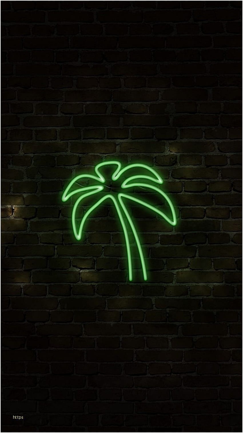 Neon Green Tumblr, Neon Leaves HD phone wallpaper